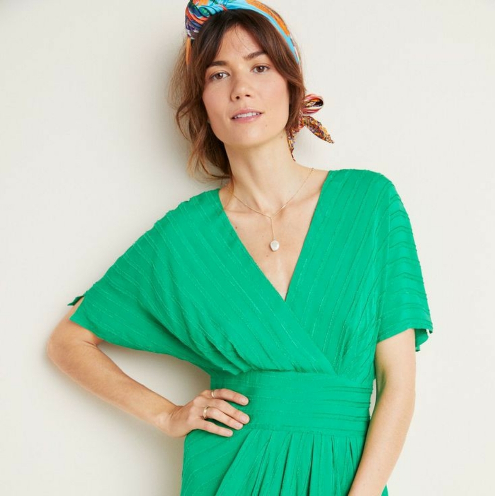 Anthropologie- cardall textured dress